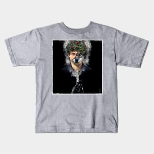 Will Graham Werewolf Version 2 with Smoky Wolf Kids T-Shirt